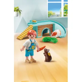 Playmobil My Life Junge mit Meerschweinchen 71746