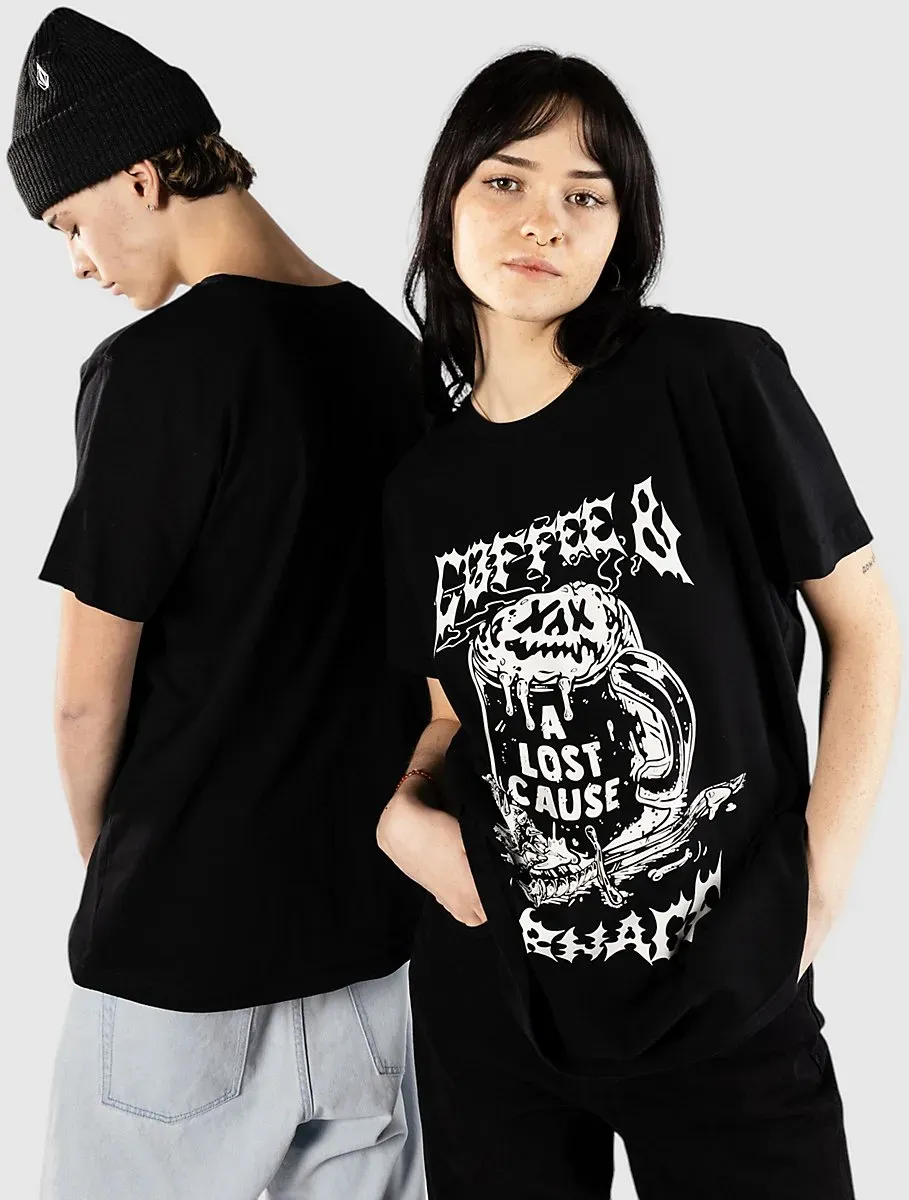 A Lost Cause Coffee T-Shirt black Gr. M