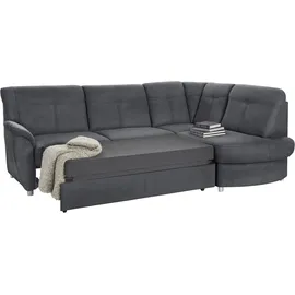 sit&more Ecksofa Sonoma L-Form Kunstleder 3-Sitzer Grau