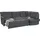 sit&more Ecksofa Sonoma L-Form Kunstleder 3-Sitzer Grau