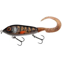 Svartzonker Abu Garcia Kunstköder, Abu Garcia SVZ McMy Tail Jerkbait – Clear High-Impact ABS, Eco-Friendly Weighted, Realistic 3D Effect, Freshwater & Saltwater Fishing, Motoroil Burbot 17 cm