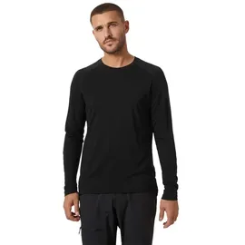 HELLY HANSEN Durawool Crew Langarm-baselayer Schwarz M
