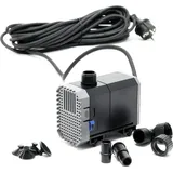 Wiltec SunSun CHJ-900-10 ECO Teichpumpe 900 l/h / 20 W, energiesparende Filterpumpe, Bachlaufpumpe für Koiteiche, Umwälzpumpe, Gartenteichpumpe