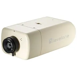 LevelOne Netzwerk-CCTV-Kamera Farbe Tag&Nacht Netzwerkkamera, 9.4 mm ( 1/2.7" ), Audio, 10/100, Gleichstrom 12 V / PoE
