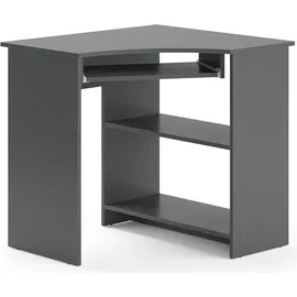 Vicco Eckschreibtisch Odin Anthrazit 83 x 76 cm,