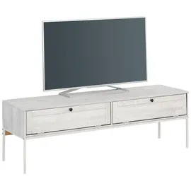 Home Affaire »Freya«, Kommode mit 2 Klappen, Metallgriffen, aus Massivholz, Breite 140 cm