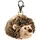 Schaffer Plüsch-Anhänger Igel „Iggy“ – Schaffer 0194 - ca. 10 cm - Niedlicher Schlüsselanhänger & Taschenanhänger mit Karabiner - Weich & hochwertig - Geschenkidee für Kinder & Erwachsene - braun