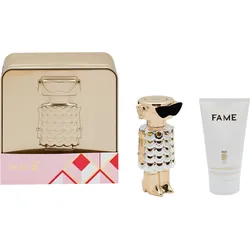 Duft-Set PACO RABANNE "Eau de Parfum Fame", grau (gelb), Parfüms, Damen, 50ml, mit sinnlich-charaktervollen Komposition