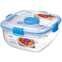 Sistema Salat To Go 1.1l quadratisch Aufbewahrungsbehälter (00021356)