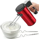 7MAGIC Handmixer Handrührgerät Rührer Handrührer Edelstahl Zubehör Stabmixer