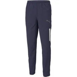 Puma TeamLIGA Sideline Trainingshose Blau/Schwarz XL