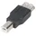 goobay USB-A auf USB-B Adapter Schwarz