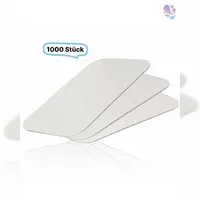 Blanc HYGIENIC Alukaschierter Deckel für Alu-Schale 470ml, Menüschale, rechteckig,