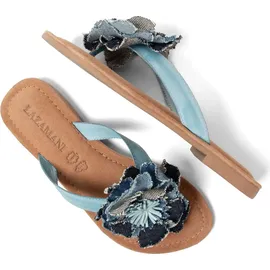 LAZAMANI Pantolette in blau 39