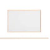 Bi-Office Whiteboard MM07001010 magnethaftend Holzrahmen 90x60cm