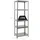 Proregal Schwerlastregal Metall 180x60x40 cm silber
