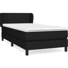 vidaXL Boxspringbett 100 x 200 cm Schwarz