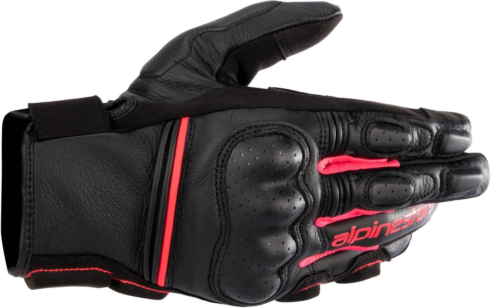 Alpinestars Stella Phenom Damen Motorradhandschuhe, schwarz-pink, Größe L