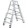 MUNK Stehleiter 2 x 6 Stufen