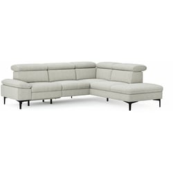 CASEDO Ecksofa Palma Stoff Naturel