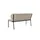 byLIVING Sitzbank Jersey Taupe 160 x 82 x 62 cm