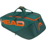 Head Pro Racquet Bag XL DYFO dark cyan/flou orange (260203)