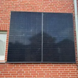 Premium Fassaden-Montagepaket für 2 Solarmodule vertikal