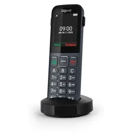 Gigaset Comfort 600 SIM Dark Silver Telefon, - Schwarz/Grau