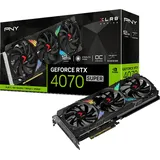 PNY GeForce RTX 4070 SUPER XLR8 Gaming VERTO OC 12GB GDDR6X, 1x HDMI, 3x DP