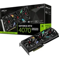 PNY GeForce RTX 4070 SUPER XLR8 Gaming VERTO OC 12GB GDDR6X, 1x HDMI, 3x DP