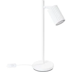 Tischlampe Karbon weiß GU10