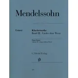 Henle, Günter Lieder ohne Worte