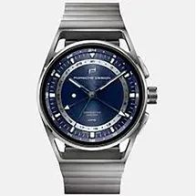 Porsche Design 6023.4.05 42 Mm Uhr - Grey / Blue / Sapphire - One Size