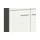 xonox.home Schuhschrank Salsa ca. 80x90x37 cm Weiß/Rauchsil.