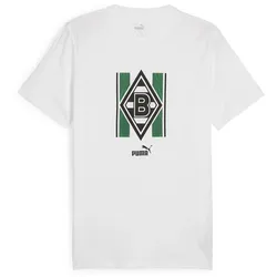 PUMA Trainingsshirt »BMG FTBLCULTURE TEE«, Borussia Mönchengladbach Fanshirt 2024/2025 PUMA PUMA White M