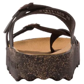Asportuguesas Capri P018331 Damen Pantoletten, Pantoletten Kunstleder - Schwarz - 39