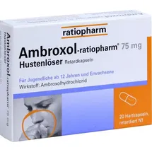 Ratiopharm AMBROXOL-ratiopharm 75 mg Hustenlöser