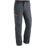 Maier Sports Tajo 2 Hosen - Graphite / Orange Glow - L