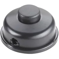 Inter Bär InterBär Tretschalter Schwarz 1 x Aus/Ein 6A