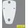 Torrey Schallschutz-Set für Urinal, 404-0401,