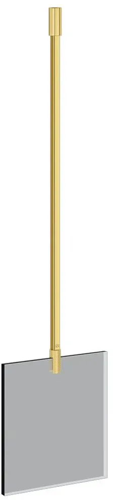Gessi SHOWER G Duschglas-Haltearm  Gold - Gold