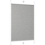 Sekey Plissee 70 x 130 cm Blaugrau