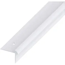 Alfer Treppen-Abschluss-Profil 1 m, 40 x 30 x 5 mm Alu eloxiert silber