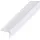 Alfer Treppen-Abschluss-Profil 1 m, 40 x 30 x 5 mm Alu eloxiert silber