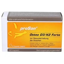 Prosan Pharmazeutische Vertriebs GmbH Osteo D3/K2 Forte Kapseln 60 St.