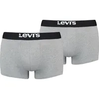 Levi's Herren Trunk Underwear, Grey, M