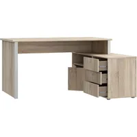 Forte Eckschreibtisch »Tempra«, viel Stauraum, Breite 151 cm
