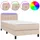 vidaXL Boxspringbett 90 x 200 cm Braun