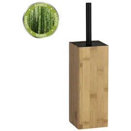 Wenko WC-Bürstengarnitur Padua Braun/Schwarz (10 x 38 x 10 cm)