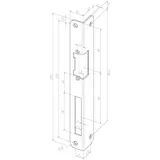 Assa Abloy effeff Schliessblech IW S-547 -------32435-05
